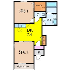 島原駅 徒歩23分 1階の物件間取画像